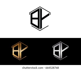 BY initial letters linked with hexagon shape logo
