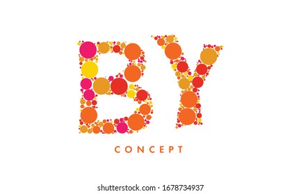 NACH Vektorillustration der Logo-Anfangsbuchstaben
