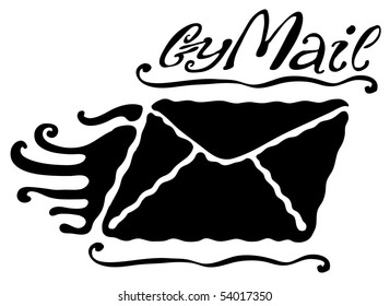 by mail pictogram