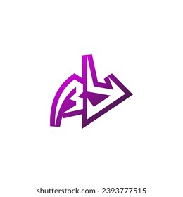 BY Premium logotipo soporte inicial y concepto de diseño de juegos