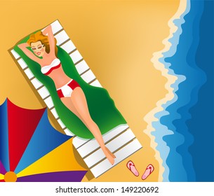 by the sea