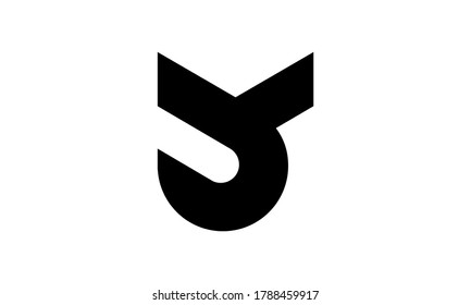 por símbolo de la ilustración del diseño del logotipo del vector