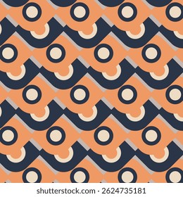 By using circle pattern design .