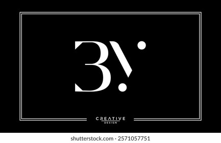 BY, YB, B, Y, Abstract  Letters Logo Monogram