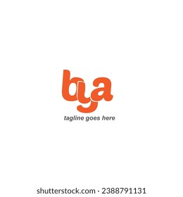 BYA Vector logo, BA logo, baby AYB graphic logo