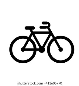 bycicle black simple icon