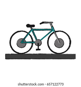 bycicle draw illustration