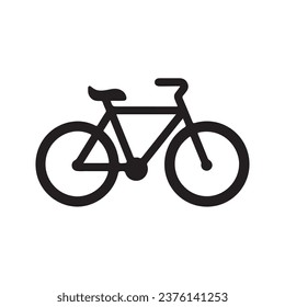 bycicle icon vector, bycicle illustration, bike classic