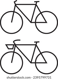 Bycicle, Logo, Symbol, Icon, Signage