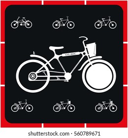 BYCICLE set ICONS