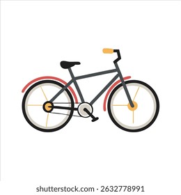  Icono de objeto de bicicleta Concepto de diseño moderno aislado