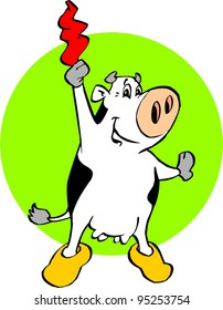 bye bye cow
