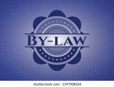 By-law denim background. Vector Illustration. Detailed.