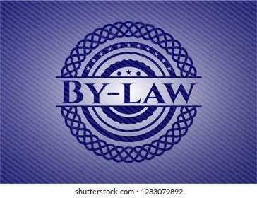 By-law with jean texture