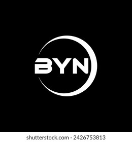BYN Letter Logo Design, Inspiration for a Unique Identity. Modern Elegance and Creative Design. Watermark Your Success with the Striking this Logo.