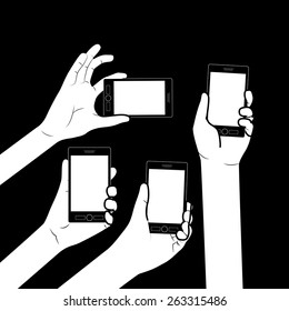 Byod design over black background, vector illustration