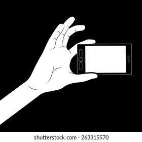Byod design over black background, vector illustration