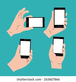 Byod design over blue background, vector illustration