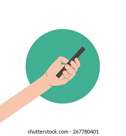 Byod design over white background, vector illustration