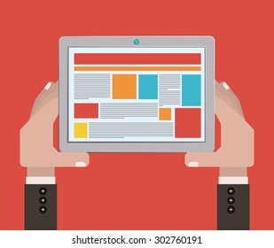 BYOD digital design, vector illustration eps 10