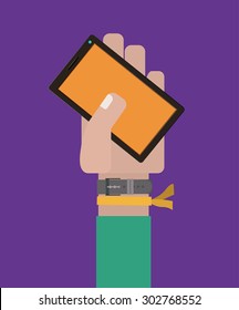 BYOD digital design, vector illustration eps 10
