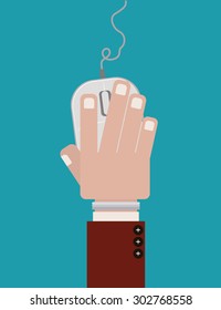 BYOD digital design, vector illustration eps 10
