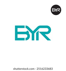 BYR Logo Letter Monogram Design