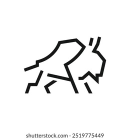 Byson Monoline logo design vector