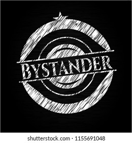 Bystander chalk emblem