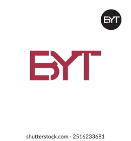 BYT Logo Letter Monogram Design