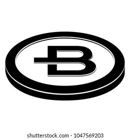 Bytecoin virtual money currency. Cryptocurrency