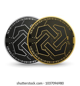 Byton Digital currency vector