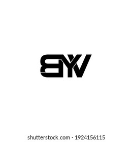 Byv Letter Original Monogram Logo Design Stock Vector (Royalty Free ...