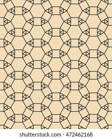 Byzantine seamless pattern. Vector illustration.
