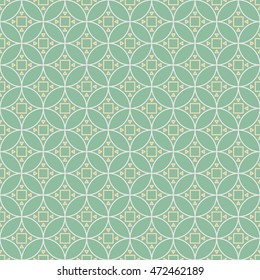 Byzantine seamless pattern. Vector illustration.