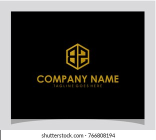 BZ initial letter logo design