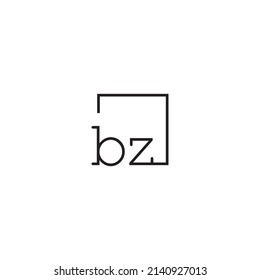 BZ line concept logo in high quality professional design that will be best for your companies