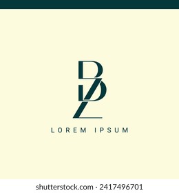 BZ monogram, BZ initial wedding, BZ logo company, BZ icon business, corporate sign with variation three colors designs for alphabetical marriage name, brand name, initial couple