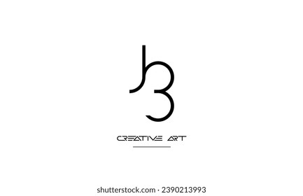 BZ, ZB, B, Z abstract letters logo monogram