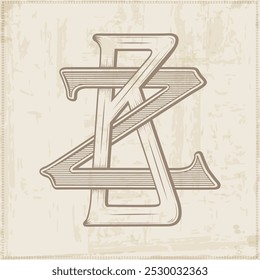 BZ, ZB,   logo BZ, Letter BZ , vector, logo, Wedding Monogram Initials, Wedding Logo,Wedding Monogram, Logo Design , Monogram Vintage