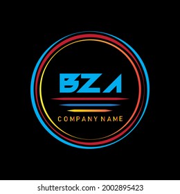 bza letter logo.bza letter logo in the round circel