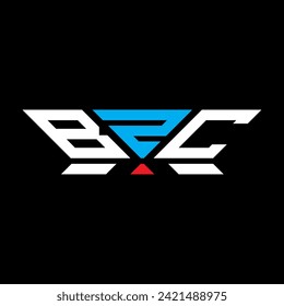 Diseño vectorial del logotipo de la letra BZC, logotipo sencillo y moderno de BZC. Diseño de alfabetos lujosos BZC  
