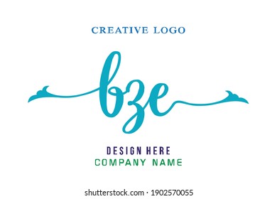 El logotipo de la inscripción BZE es sencillo, fácil de entender y autoritario
