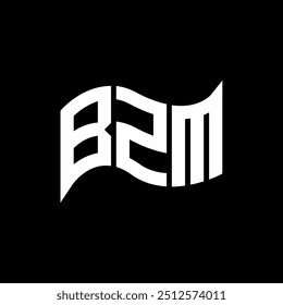 Diseño del logotipo de BZM, logotipo simple y moderno de BZM. Diseño de alfabeto de lujo BZM  