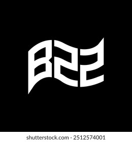 Diseño del logotipo de BZZ, logotipo simple y moderno de BZZ. Diseño de alfabeto de lujo BZZ  