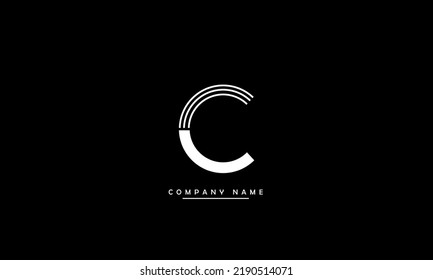 C Abstract Letter Logo Monogram