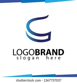 C Abstract Letter Logo Template