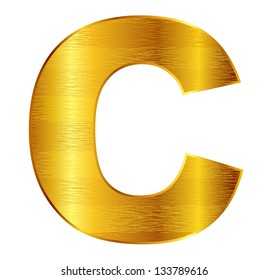 C alphabet emblem