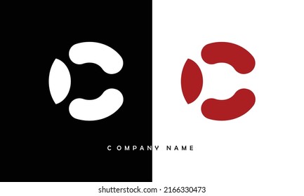 C Alphabet Letter Logo Monogram