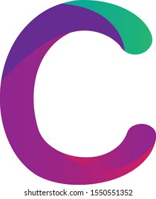 C Alphabet Logo Design in vector. EPS 10
